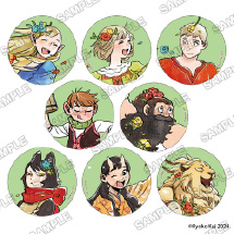 Delicious in Dungeon Holographic Button Badge Collection 