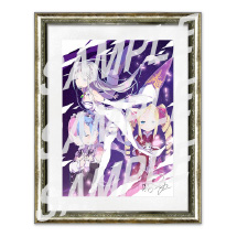 'Re:ZERO -Starting Life in Another World-' B4-Sized Chara Fine Graph with Printed Autograph