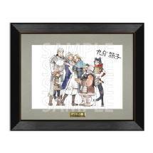 Delicious in Dungeon Reproduction Art Print w/ Printed Autograph Second Season Ending (illustrated by Ryoko Kui) B