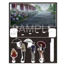 Acrylic Diorama Rainy Yokohama Ver. (Port Mafia)