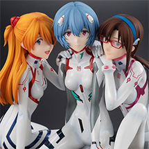 EVANGELION:3.0+1.0 THRICE UPON A TIME Asuka, Rei, Mari Newtype Cover ver. Newtype Special Set