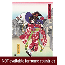 KonoSuba: God's Blessing on this Wonderful World! 10th Anniversary Ukiyo-e Woodblock Print The Magical Girls of This World Megumin